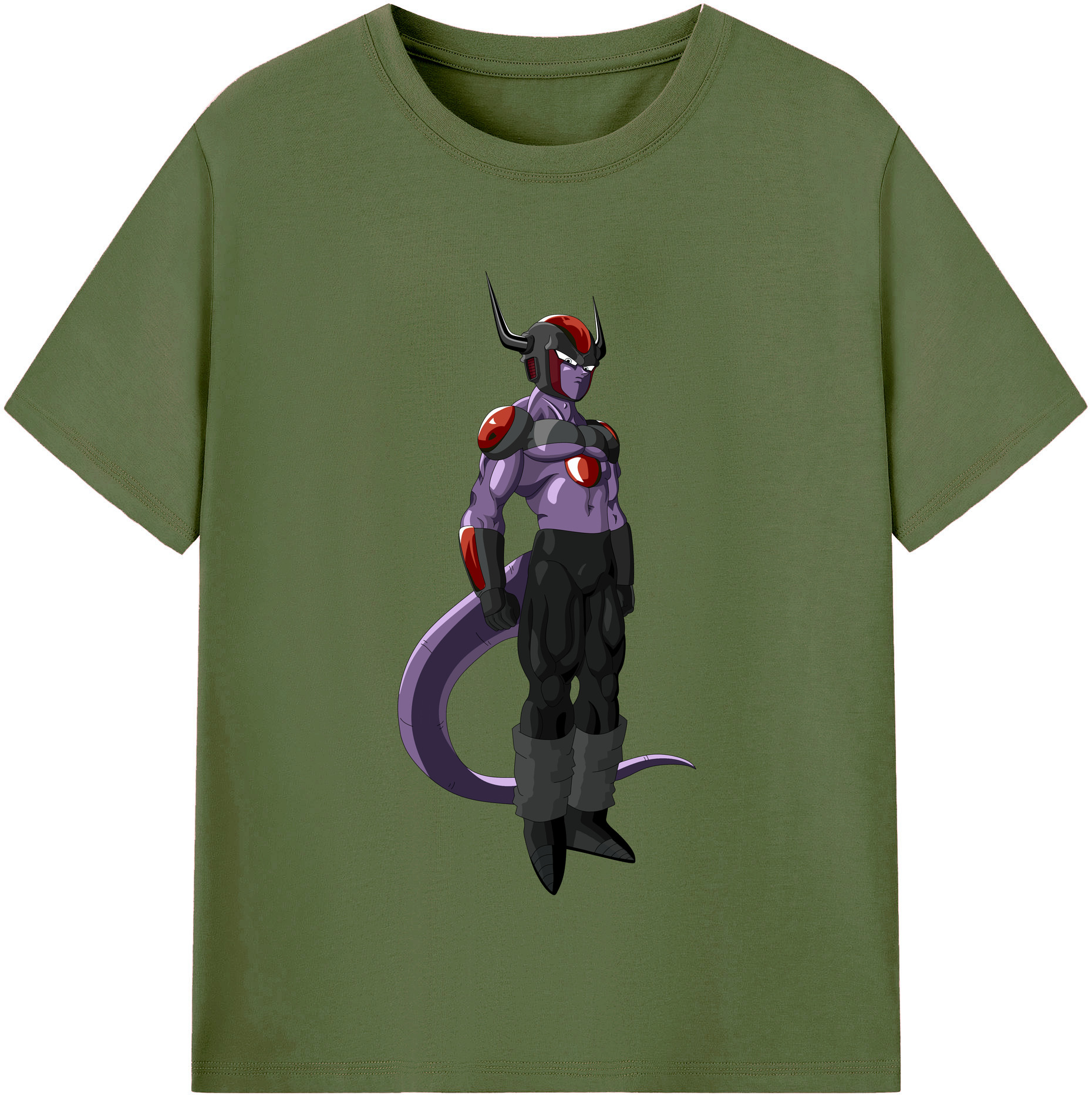 （画像用） ドラゴンボール フリーザ DRAGON BALL Frieza 綿100％半袖Tシャツ（フロントプリント）